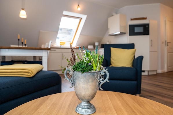 Apartment (Bauernhaus Wohnung 2) | Wohnzimmer | Fernseher