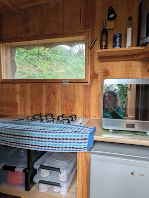 Fridge, microwave, stovetop, coffee/tea maker - The sounds of nature + private relaxation area + seasonal pool (brassac)