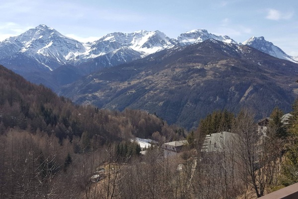 Blick von der Unterkunft