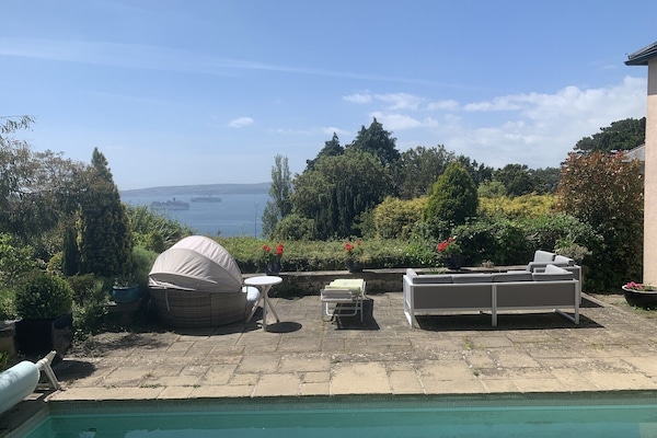 The view from the garden