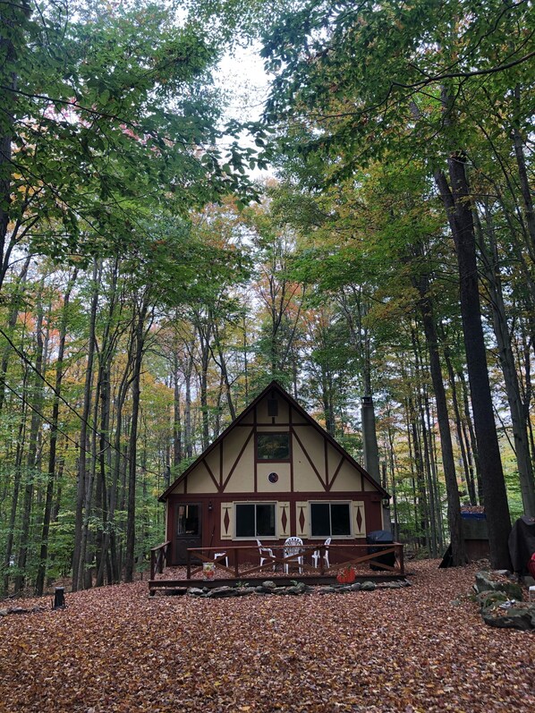 Exterior - Arrowhead Lake Chalet - Walk to Pool (Pocono Lake)