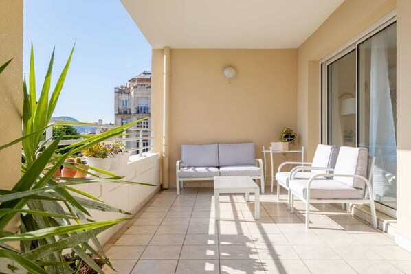 Terrace/patio - Appartement Standig 2 Chambres 4 Personnes Clim Garage (Marseille)