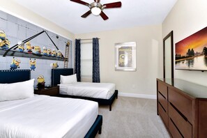 8 bedrooms, in-room safe, iron/ironing board, free WiFi - Amazing Home with Theme Rooms, Game Rooms near Disney with Waterpark & Resort Access at Encore. (Kissimmee)