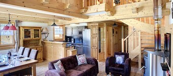 Apartment Lyra, Samoens, 3 bedrooms, charming features and panoramic views