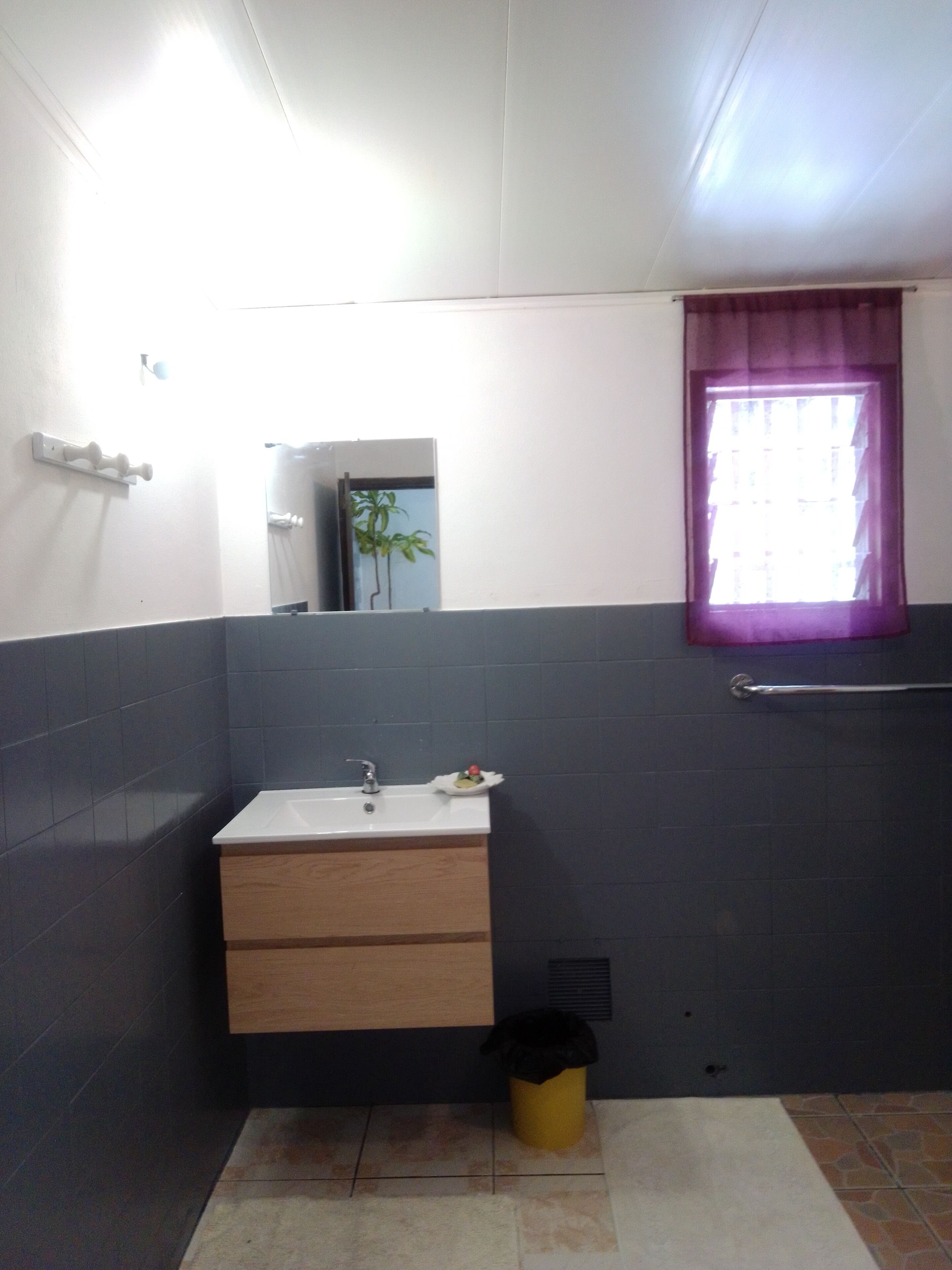 Hårtork, handdukar och toalettpapper