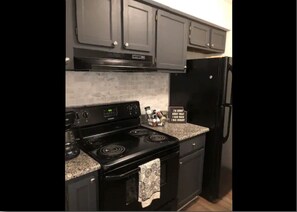 Fridge, microwave, oven, stovetop - Private 2BR condo w/ comfy King & Queen beds (Charlotte)