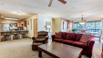 Fernseher, Kamin