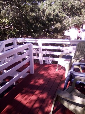 Terrace/patio - Private apartment in historic house (St. Augustine)