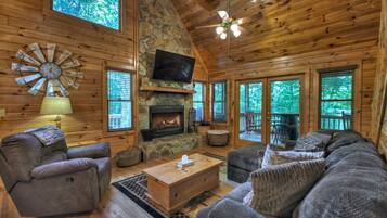 TV, video games, DVD player