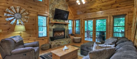 TV, video games, DVD player