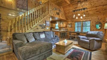 TV, video games, DVD player