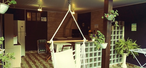 Kitnet + Breakfast 4 Guests /1 Bedroom/Bathroom/Kitchen/Barbecue/Priv