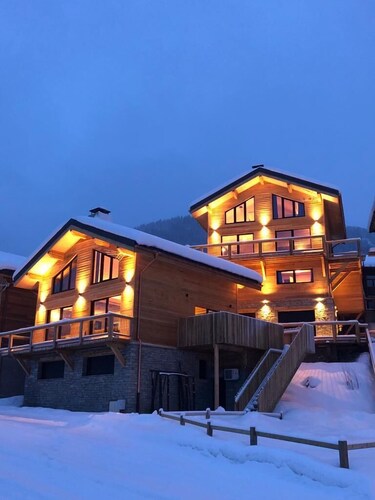 SKI IN SKI OUT PARADISKI LA PLAGNE LES COCHES TOP OF THE RANGE CHALET
