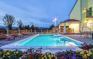 Piscine chauffée