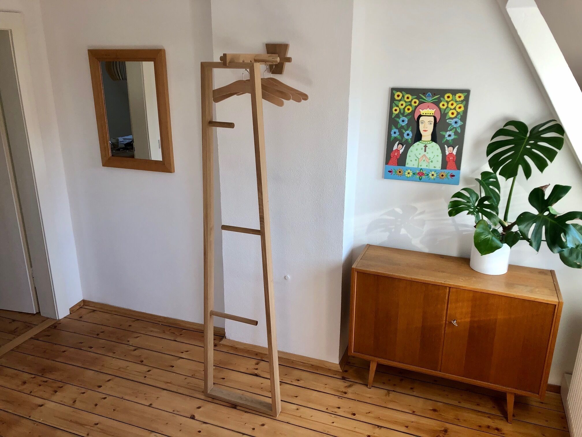 Modernes Design trifft auf Hellerau-Möbel.