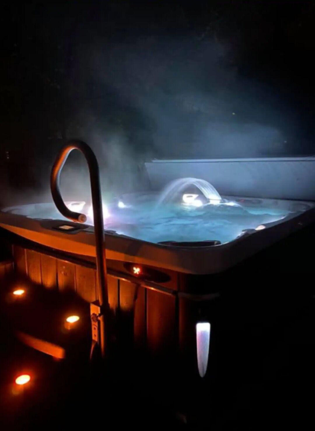 Aubrey and Denise's Hot Tub Home
