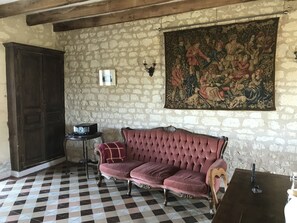 Fireplace - Very spacious Guesthouse near  Richelieu (Razines)