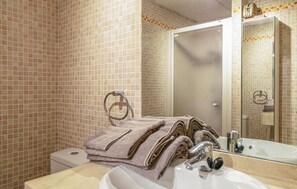Combined shower/tub