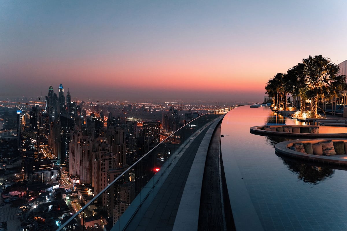 AED 850++Midweek Staycation-Breakfast & Access to World's Highest Infinity Pool-5pm C/in 4pm & C/out | Frette Italian sheets, premium bedding, down duvets, minibar