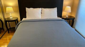 2 chambres, fer et planche Ă repasser, Wi-Fi, draps fournis