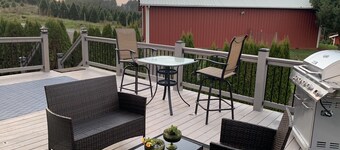 Wounded Knee Ranch at the Red Hills. Full separate and private suite with deck