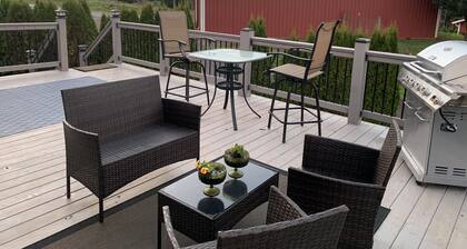 Wounded Knee Ranch at the Red Hills. Full separate and private suite with deck