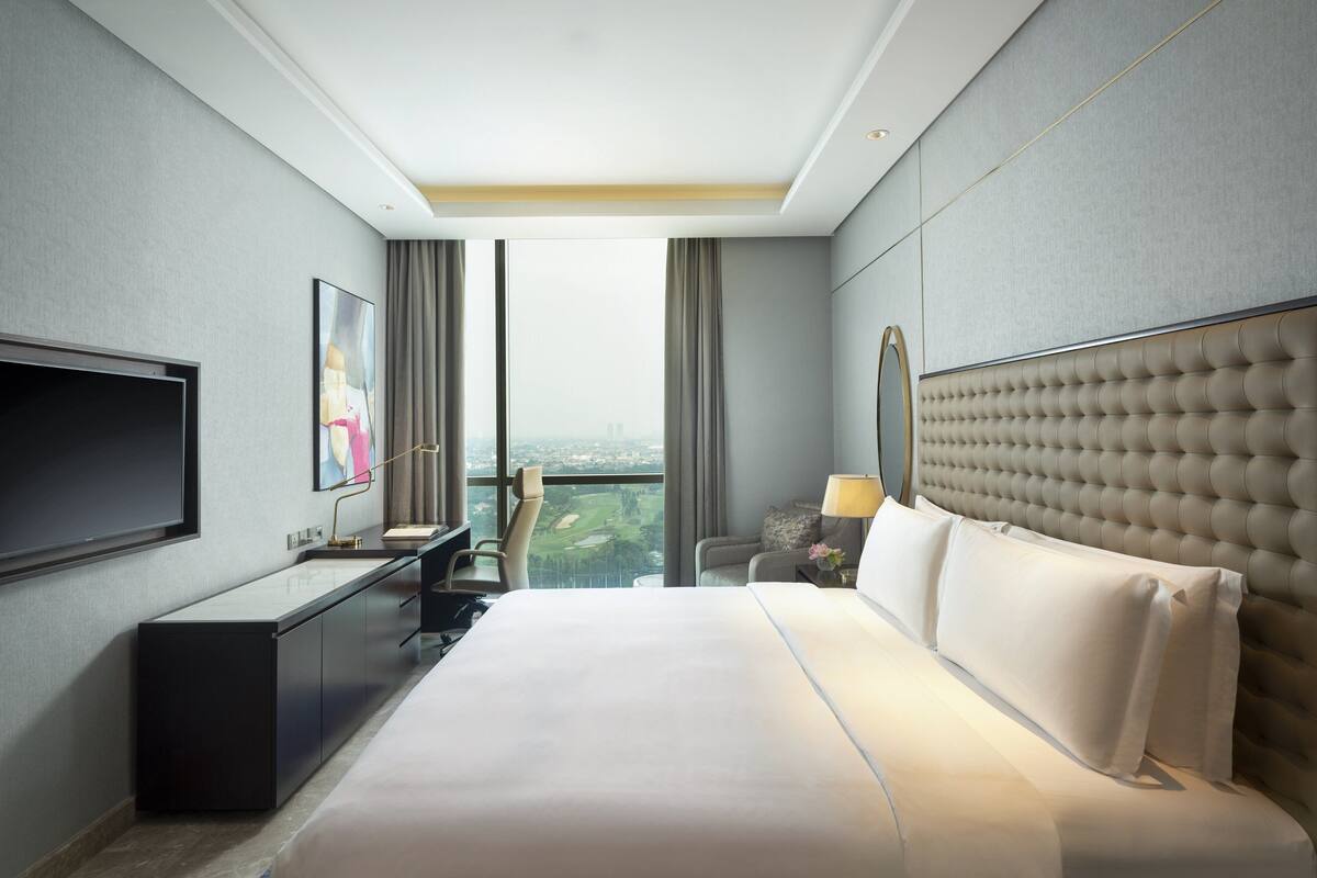 客房, 2 間臥室, 城市景觀 (Residence) | 高級寢具、舒適加層、迷你吧、客房內保險箱