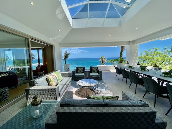 Villa luxueuse, 6 chambres, piscine privée | Terrasse/patio