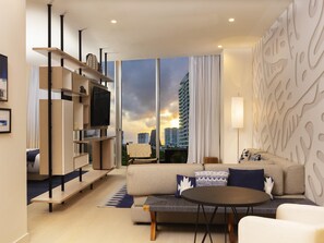 Superior Room, 1 King Bed | Premium bedding, minibar, in-room safe, desk - SLS Cancun (Cancun)