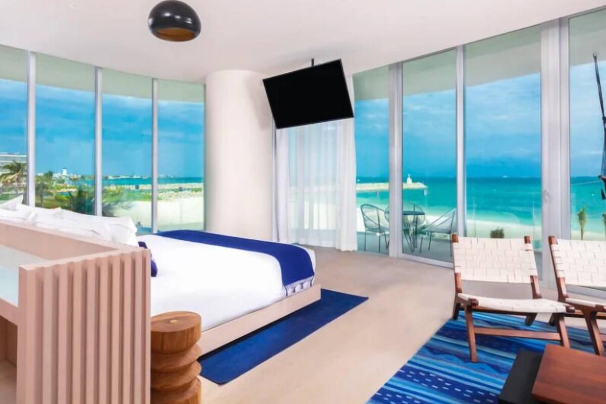 Premier-Suite, 1 Schlafzimmer, Meerseite