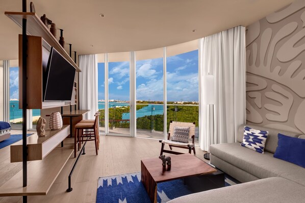 Superior Room, 1 King Bed, Ocean View | View from room