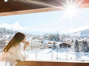 Chambre supérieure, 1 lit double et 1 canapé-lit (Village View) | Décor unique, ameublement unique