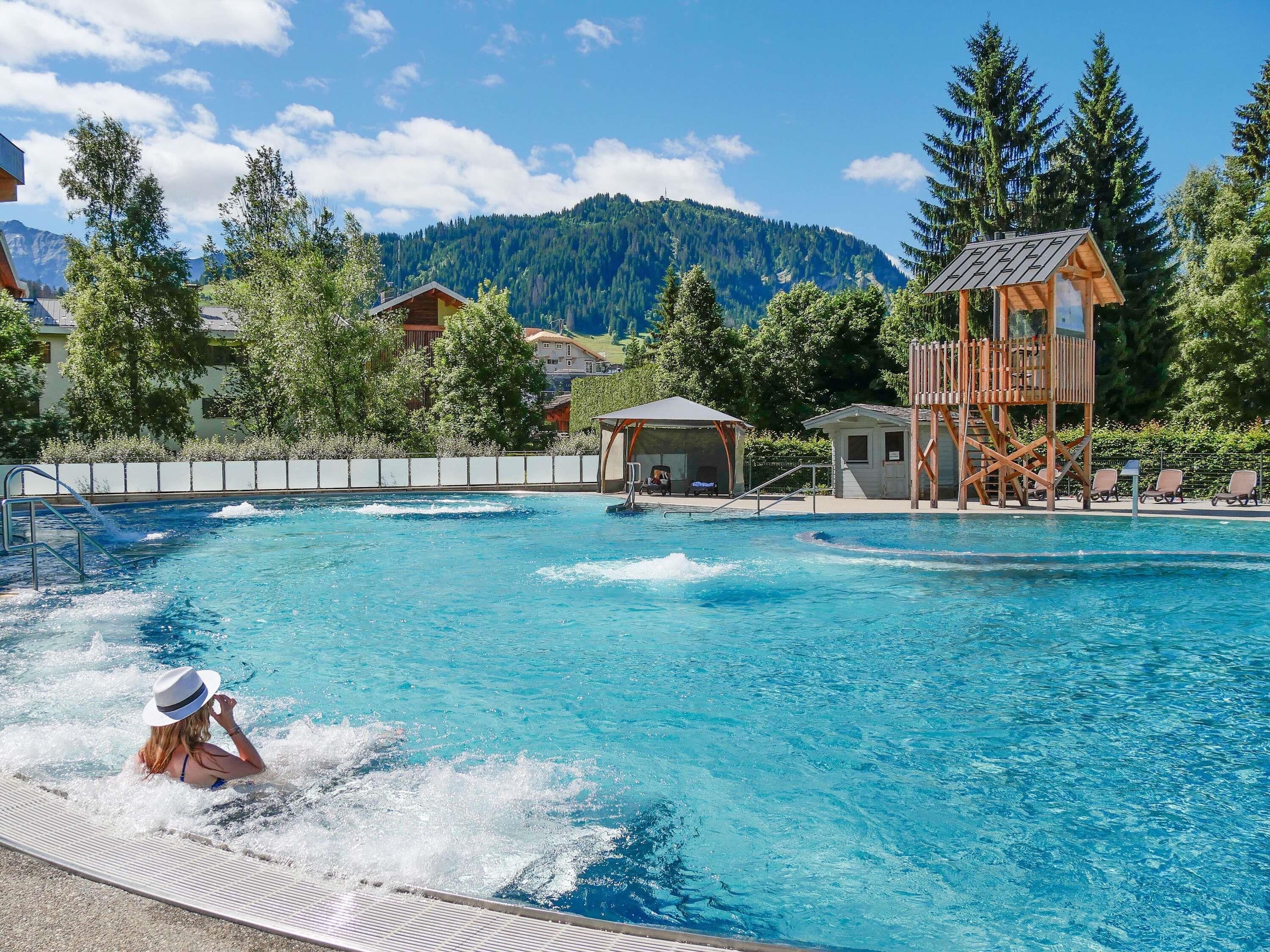 Seasonal outdoor pool