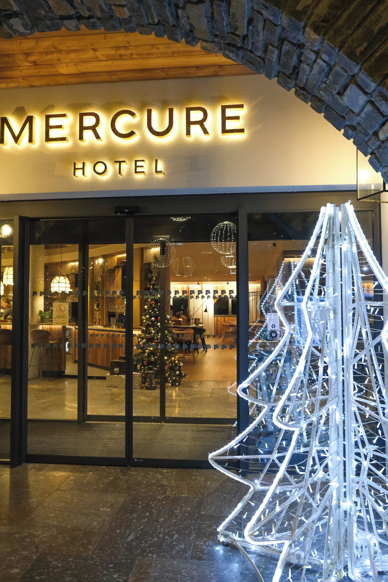 Entrée de l’hébergement