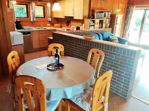 Dining - Detached "Holiday home Diana" with sauna (Extertal)