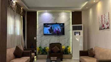 Sala de estar en el lobby