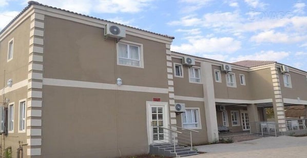 Front of property – evening/night