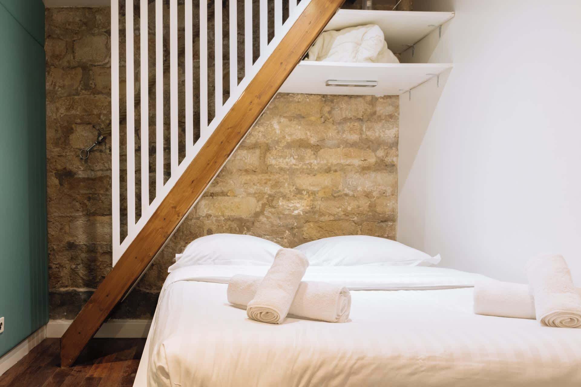 1 bedroom, iron/ironing board, Internet, bed sheets