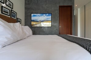 Loft (402) | 1 sovrum, strykjärn/strykbräda och gratis wi-fi