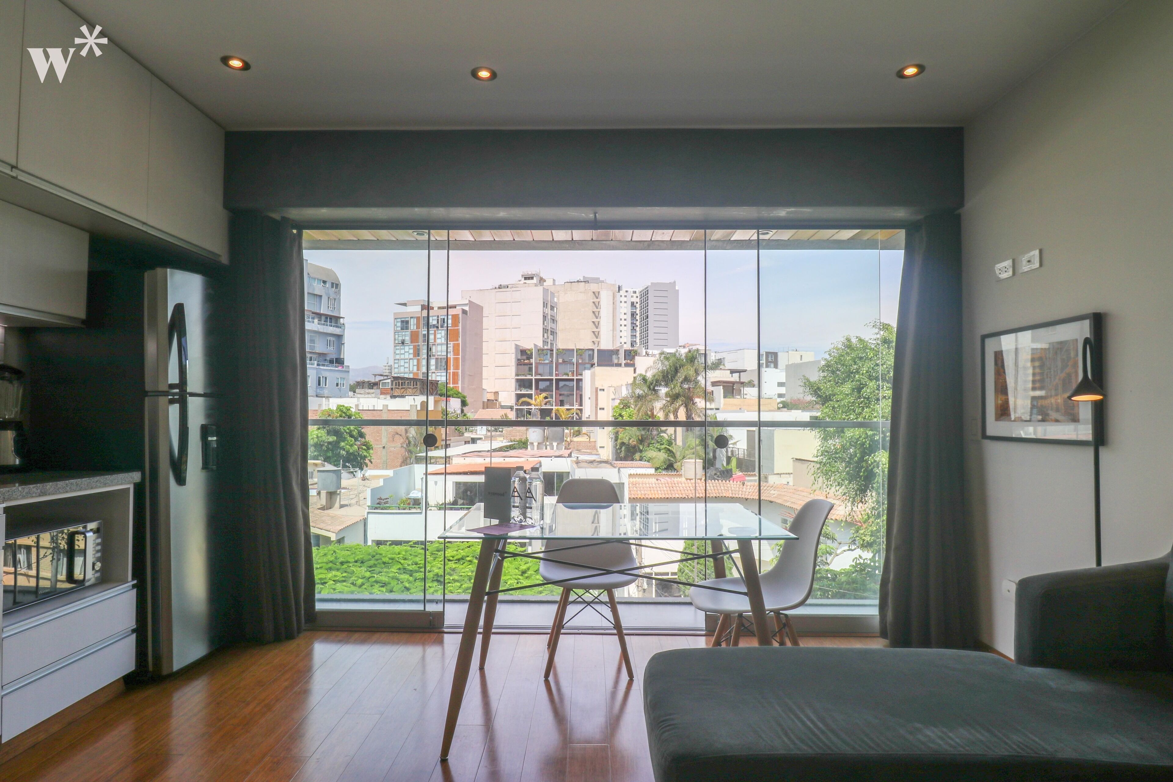 Loft (402) | Living area | 32-inch Smart TV with cable channels, TV