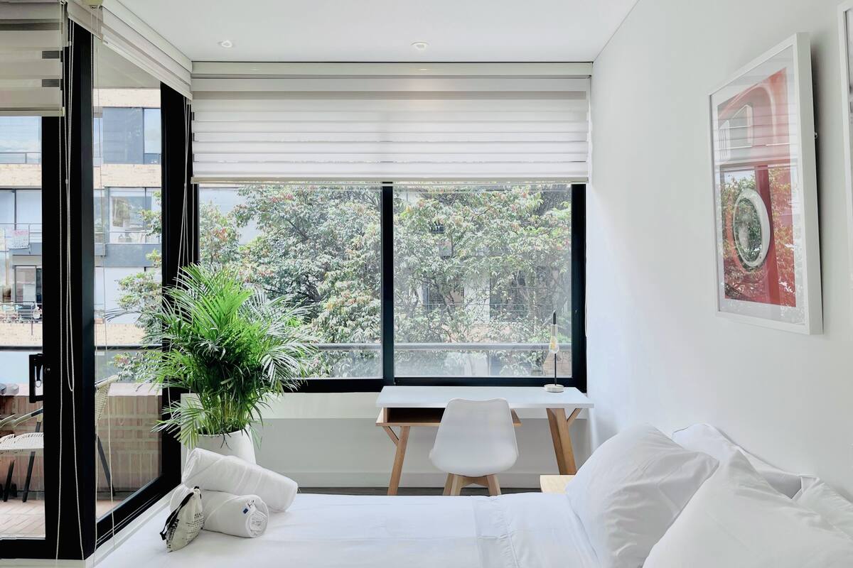 สตูดิโอ (506) | 1 ห้องนอน, เครื่องนอนระดับพรีเมียม, ห้องพักตกแต่งอย่างมีเอกลักษณ์