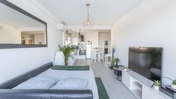 1 chambre, fer et planche Ă repasser, Wi-Fi, draps fournis