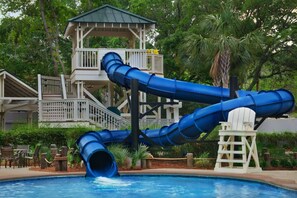 Indoor pool, outdoor pool
