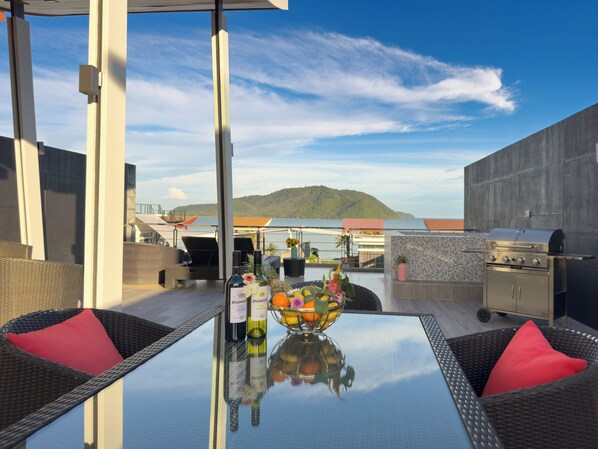 Rooftop terrace