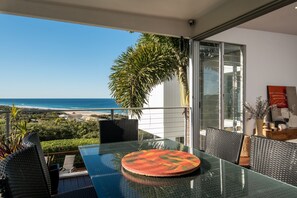 Villa Premium, 4 habitaciones, alberca privada, vista al océano | Terraza o patio