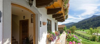 Spacious apartment with a balcony