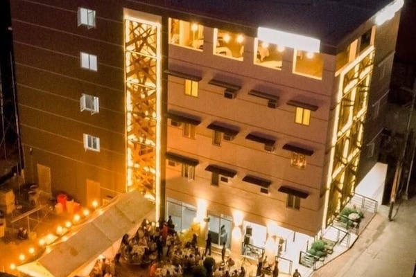 Front of property - evening/night