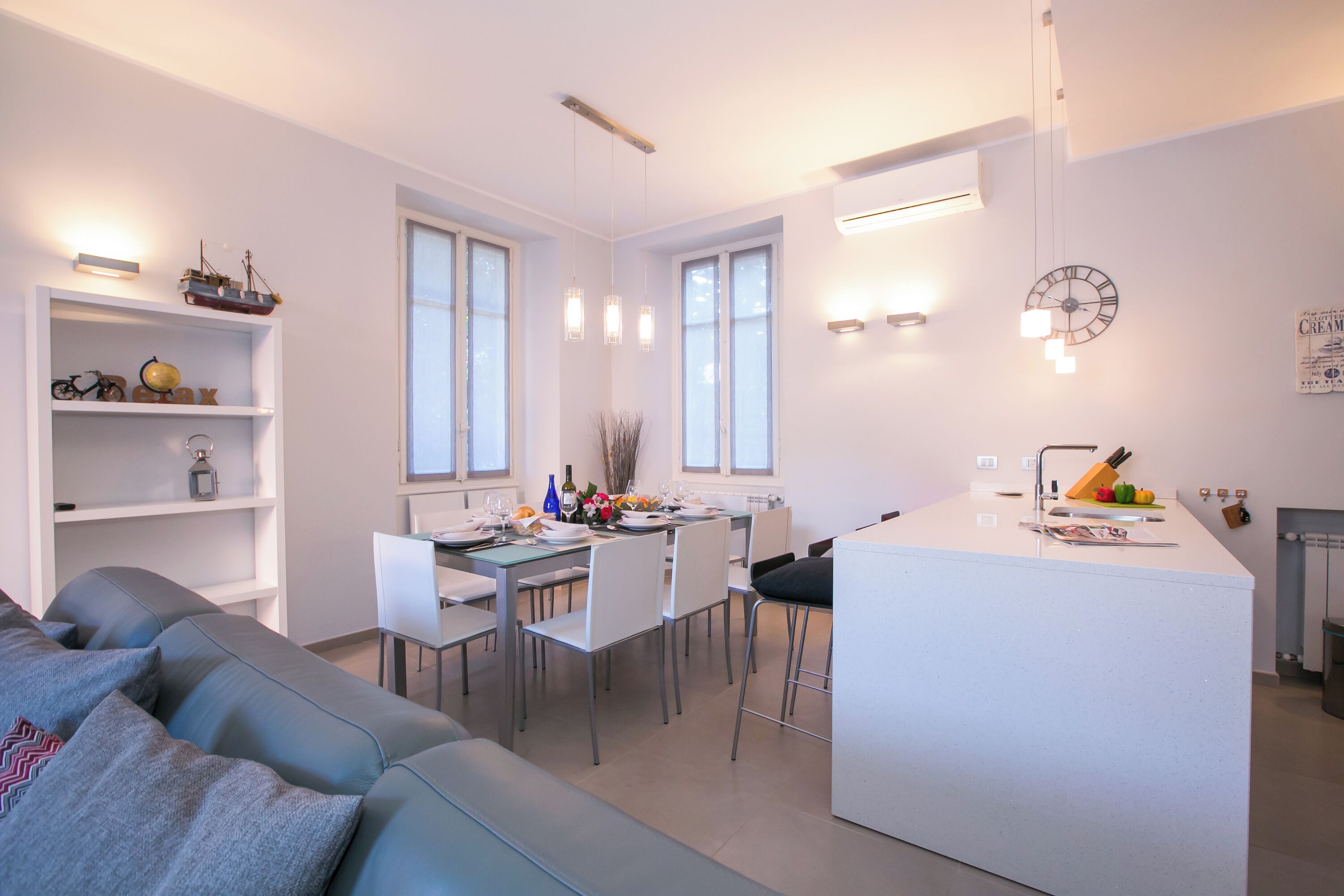Villa familiar, varias habitaciones (Villa Lucia Laglio) | Restauración