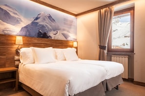 Doppel- oder Zweibettzimmer | Allergikerbettwaren, Daunenbettdecken, schallisolierte Zimmer