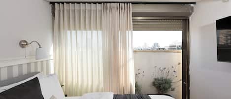 Appartement Ville, 3 chambres, balcon | Vue de la chambre